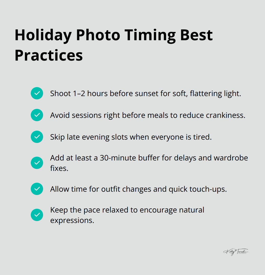 Checklist of best practices for scheduling Christmas family photo sessions. - hilarious christmas family photos