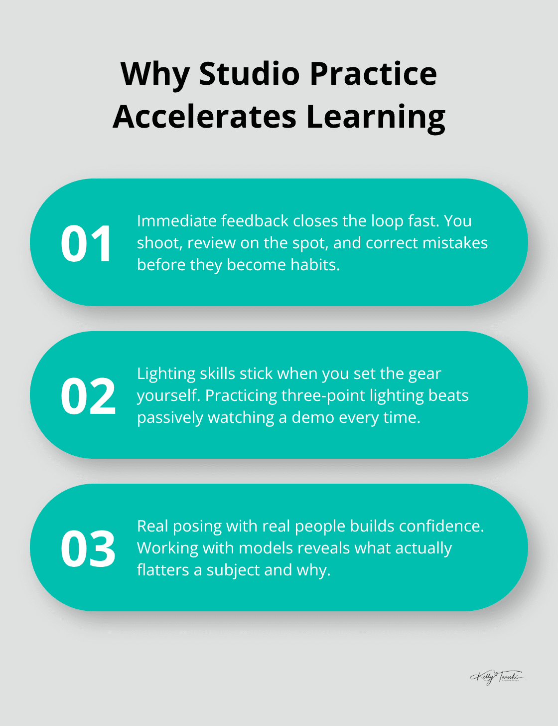 Three reasons hands-on studio training speeds up photographer growth.