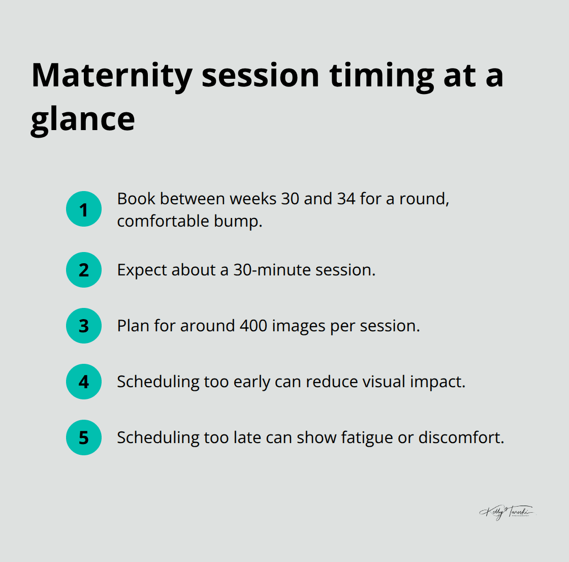 Quick facts on when to book and what to expect from a maternity session - Maternity and newborn Spokane