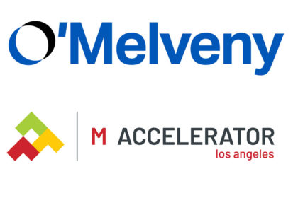 O'Melveny, M Accelerator logos