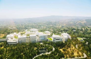 Getty Museum Aerial View Getty Museum