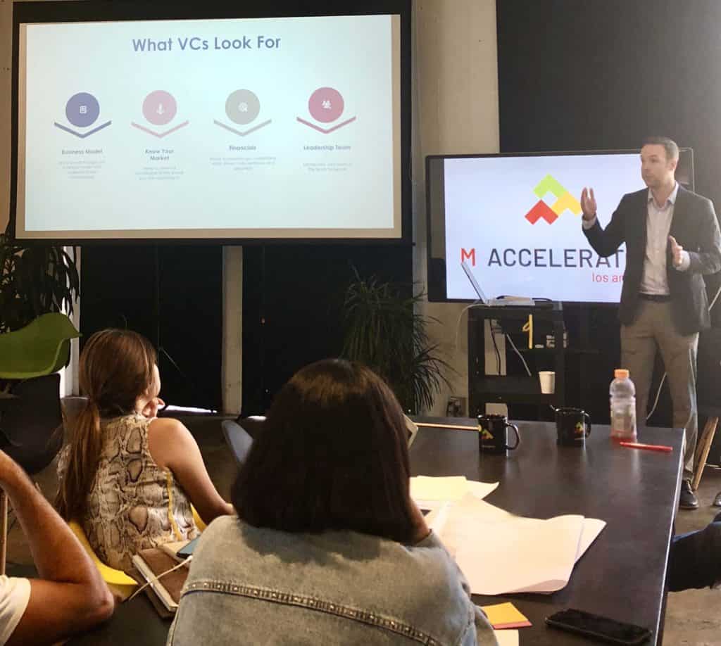 Scott Matthews, VC investment presentation to Startups