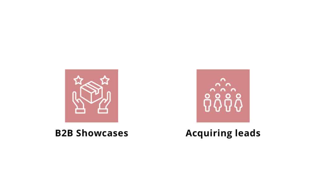 GetaStand: a virtual platform for B2B sales experiences - getastand problem