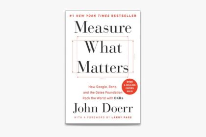 a white cover with black text