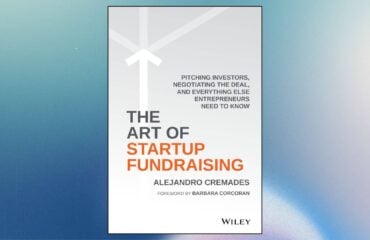 a book cover with text