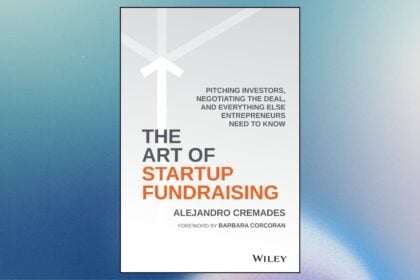 a book cover with text