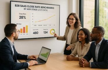 B2B SaaS Close Rate Benchmarks by ARR Stage (2025 Data) B2B SaaS Close Rate Benchmarks by ARR Stage (2025 Data)