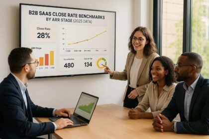 B2B SaaS Close Rate Benchmarks by ARR Stage (2025 Data)