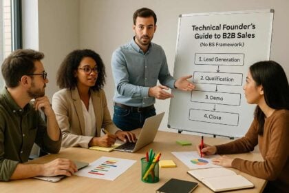 Technical Founder's Guide to B2B Sales (No BS Framework)