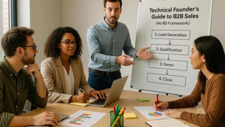 Technical Founder's Guide to B2B Sales (No BS Framework)