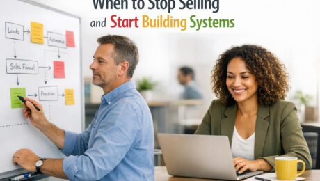 When to Stop Selling and Start Building Systems