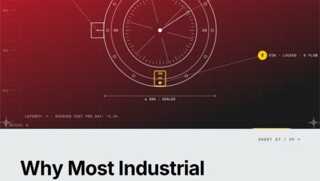 Featured cover for the M Accelerator article 'Why Most Industrial Companies Are Sitting on a $2M Knowledge Management Problem (And How LLMs Change Everything)' &mdash; llm for industrial knowledge management.