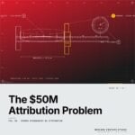 Featured cover for the M Accelerator article 'The $50M Attribution Problem: Why Sports Sponsors Are Building AI Measurement Frameworks' &mdash; sports sponsorship ai attribution.