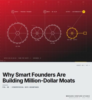 Why Smart Founders Are Building Million-Dollar Moats with Cyberphysical Data (While Others Chase AI Hype) — featured cover Featured cover for the M Accelerator article 'Why Smart Founders Are Building Million-Dollar Moats with Cyberphysical Data (While Others Chase AI Hype)' — cyberphysical data advantages.