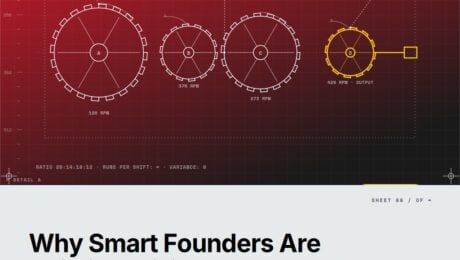 Featured cover for the M Accelerator article 'Why Smart Founders Are Building Million-Dollar Moats with Cyberphysical Data (While Others Chase AI Hype)' &mdash; cyberphysical data advantages.