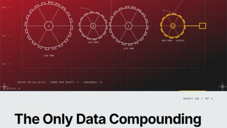 Featured cover for the M Accelerator article 'The Only Data Compounding Loop That Actually Works (And Why Most Founders Build It Wrong)' &mdash; how to build a data compounding loop.