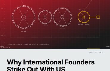Featured cover for the M Accelerator article 'Why International Founders Strike Out With US Investors (And the Frameworks That Change Everything)' &mdash; fundraising in the us as international founder.