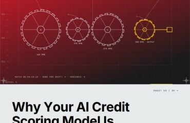 Featured cover for the M Accelerator article 'Why Your AI Credit Scoring Model Is Rejecting Good Borrowers (And How to Fix Your Risk Framework)' &mdash; credit scoring ai for small business lenders.
