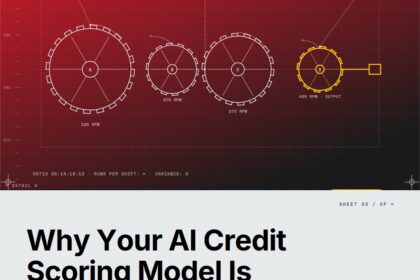 Featured cover for the M Accelerator article 'Why Your AI Credit Scoring Model Is Rejecting Good Borrowers (And How to Fix Your Risk Framework)' &mdash; credit scoring ai for small business lenders.
