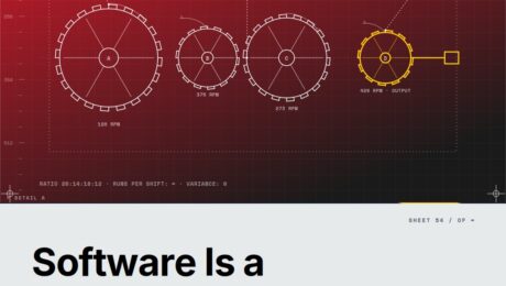 Featured cover for the M Accelerator article 'Software Is a Commodity Now. Here's What Actually Holds Value.' &mdash; the commoditization of software.