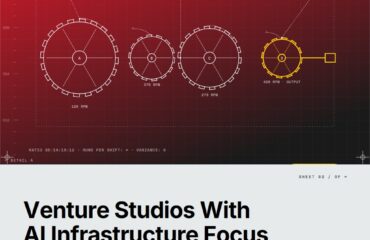 Featured cover for the M Accelerator article 'Venture Studios With AI Infrastructure Focus: A Founder's Framework for Knowing What You Actually Need' &mdash; venture studios with ai infrastructure focus.