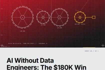 Featured cover for the M Accelerator article 'The $180K Mistake: Why Early-Stage Founders Are Building AI Without Data Engineers (And Winning)' &mdash; ai without hiring data engineers.