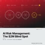 Featured cover for the M Accelerator article 'The $2M Supply Chain Blind Spot: Why AI Risk Management Separates Survivors from Statistics' &mdash; ai for supply chain risk management.