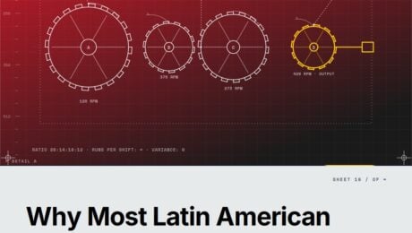 Featured cover for the M Accelerator article 'Why Most Latin American Startups Stall in the US Market (And the 4 Bets That Decide Otherwise)' &mdash; latin american startup us market entry.