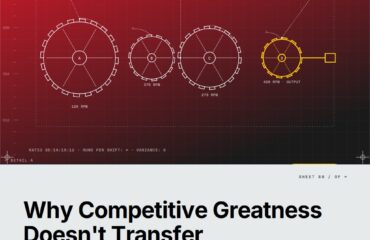 Featured cover for the M Accelerator article 'The Athlete-Led Startup Playbook: Why Competitive Greatness Doesn't Automatically Transfer to Building Companies' &mdash; athlete-led startup playbook.
