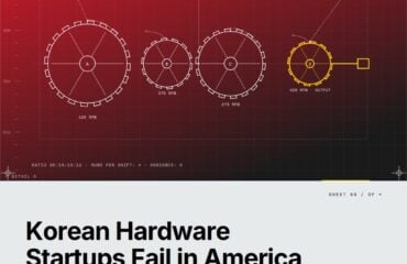 Featured cover for the M Accelerator article 'Why Korean Hardware Startups Die in America (And the 4 Frameworks That Change Everything)' &mdash; korean hardware startup us launch.