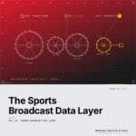 Featured cover for the M Accelerator article 'The Sports Broadcast Data Layer: Why Founders Win or Lose Before the Whistle Blows' &mdash; sports broadcast data layer.