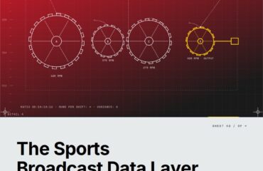 Featured cover for the M Accelerator article 'The Sports Broadcast Data Layer: Why Founders Win or Lose Before the Whistle Blows' &mdash; sports broadcast data layer.