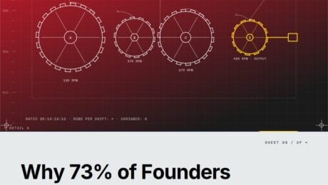 Featured cover for the M Accelerator article 'The Founder's First AI Automation Stack: Why 73% of Post-PMF Founders Get It Wrong' &mdash; founder's first ai automation stack.