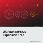 Featured cover for the M Accelerator article 'The UK Founder's US Expansion Trap: Why "Same Language" Is the Most Expensive Assumption You'll Make' &mdash; uk startup us market expansion.