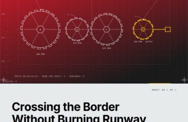Featured cover for the M Accelerator article 'Toronto to New York Startup Expansion: The Founder's Framework for Crossing the Border Without Burning Runway' &mdash; toronto to new york startup expansion.