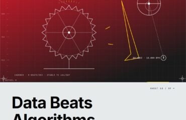 Featured cover for the M Accelerator article 'Why Data Beats Algorithms (And Why Most Founders Get This Backwards)' &mdash; why data beats algorithms.