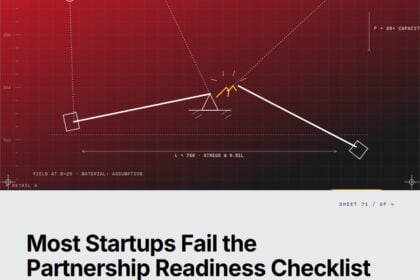 The Partnership Readiness Checklist Most Startups Fail (And How to Actually Pass It) — featured cover Featured cover for the M Accelerator article 'The Partnership Readiness Checklist Most Startups Fail (And How to Actually Pass It)' — Partnership Readiness Checklist for Startups.