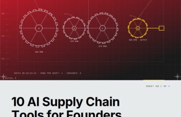 Featured cover for the M Accelerator article 'The Founder's Guide to AI Supply Chain Tools: 10 Options and How to Actually Pick One' &mdash; Top 10 AI Tools for Supply Chain Automation.