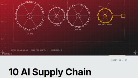 Featured cover for the M Accelerator article 'The Founder's Guide to AI Supply Chain Tools: 10 Options and How to Actually Pick One' &mdash; Top 10 AI Tools for Supply Chain Automation.