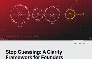 The Confusion Tax: A Clarity Framework for First-Time Founders Who’ve Outgrown Guessing — featured cover Featured cover for the M Accelerator article 'The Confusion Tax: A Clarity Framework for First-Time Founders Who've Outgrown Guessing' — From Confusion to Clarity: A Framework for First-Time Founders.