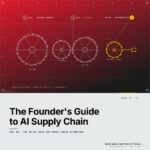 Featured cover for the M Accelerator article 'The Founder's Guide to AI Supply Chain Tools: What Actually Works at $50K&ndash;$3M ARR' &mdash; Top 10 AI Tools for Supply Chain Automation.