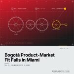 Featured cover for the M Accelerator article 'The Colombian Founder's US Launch Trap: Why Product-Market Fit in Bogot&aacute; Doesn't Transfer to Miami' &mdash; colombian startup us launch.