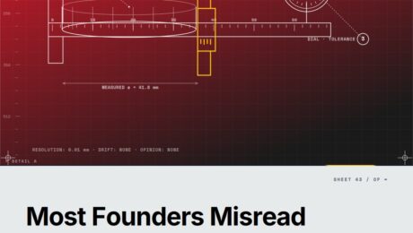 Featured cover for the M Accelerator article 'Lane C: The Benchmark and Reference Answers Guide Every Post-PMF Founder Gets Wrong' &mdash; Lane C: Benchmark and Reference Answers guide.