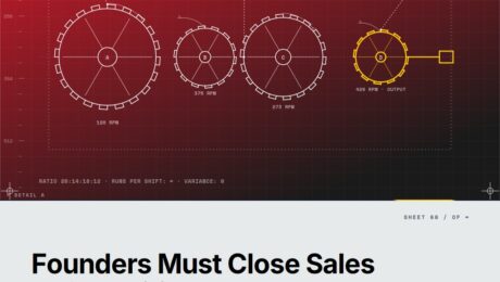 Featured cover for the M Accelerator article 'How Many Customers Should a Founder Close Before Hiring a Salesperson? (The Honest Answer Isn't a Number)' &mdash; how many customers should a founder close before hiring a salesperson.