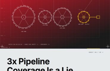 Pipeline Coverage Ratio: Why 3x Is a Lie Most Early-Stage Founders Tell Themselves — featured cover Featured cover for the M Accelerator article 'Pipeline Coverage Ratio: Why 3x Is a Lie Most Early-Stage Founders Tell Themselves' — what is a good pipeline coverage ratio for an early-stage startup.