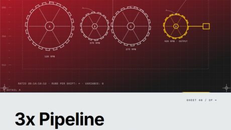 Featured cover for the M Accelerator article 'Pipeline Coverage Ratio: Why 3x Is a Lie Most Early-Stage Founders Tell Themselves' &mdash; what is a good pipeline coverage ratio for an early-stage startup.