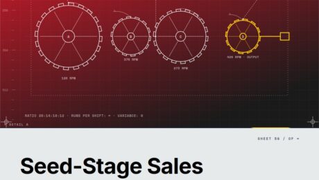 Featured cover for the M Accelerator article 'The First Sales Hire Equity Playbook: What Seed-Stage Founders Actually Give (0.5%&ndash;2%, and Why the Range Is Wrong)' &mdash; how much equity does a first sales hire get at a seed stage startup.
