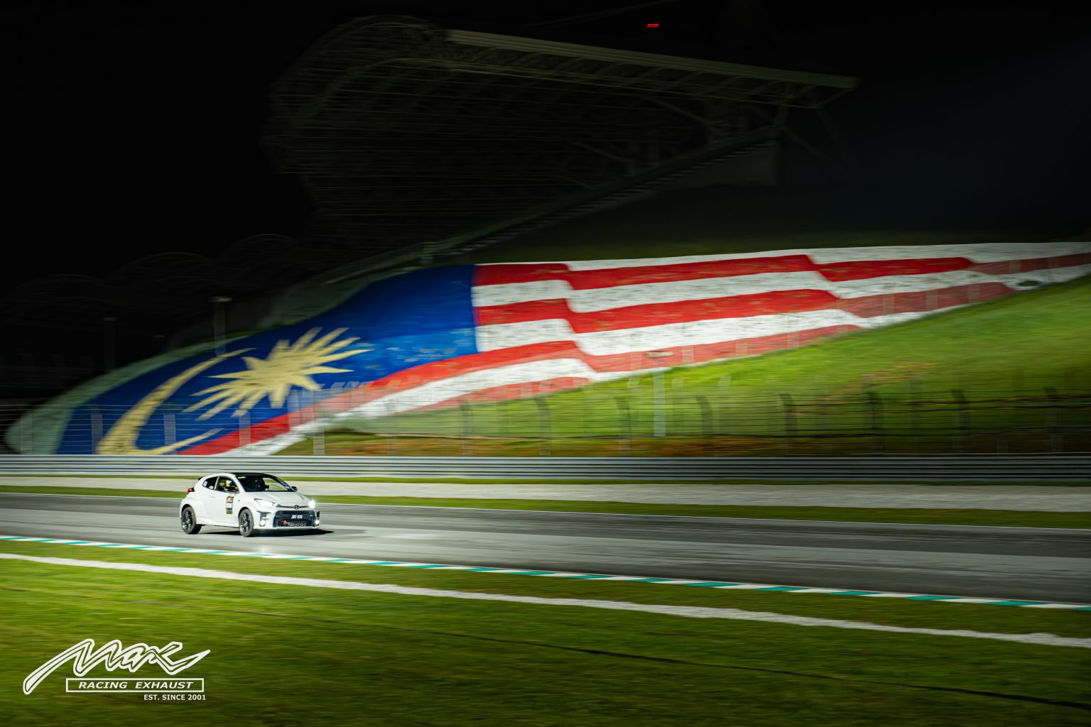 Toyota GR Yaris GR Four with Max RacingExhaust full upgrade system at Sepang International Circuit Malaysia Car Test Best Lap Time (6)