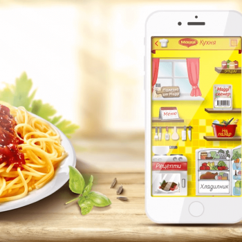 Izrabotka na video animatziya za maggi mobilno prilozhenie