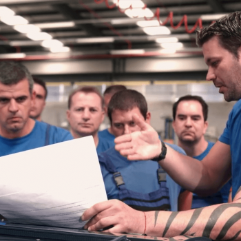 Продукция на корпоративно видео за liebherr българия 13